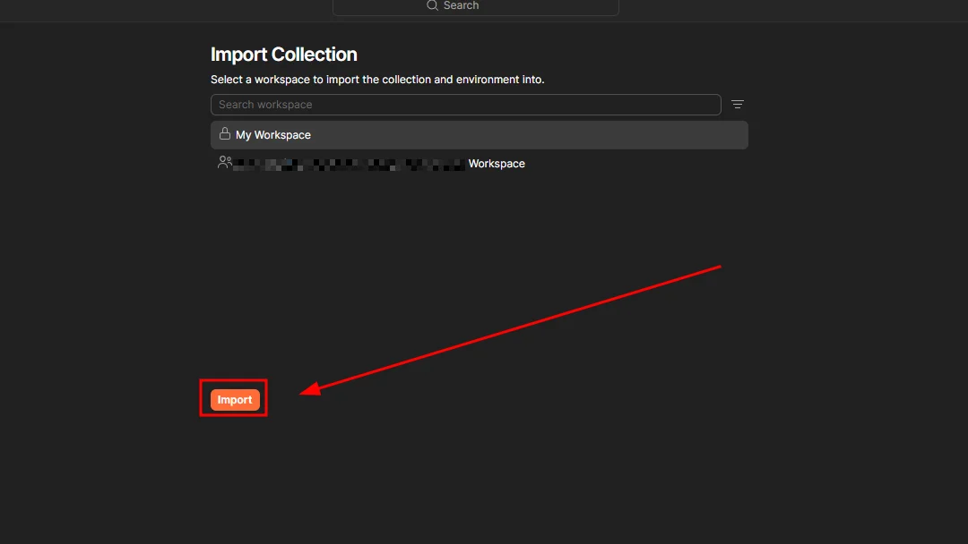 Import collection