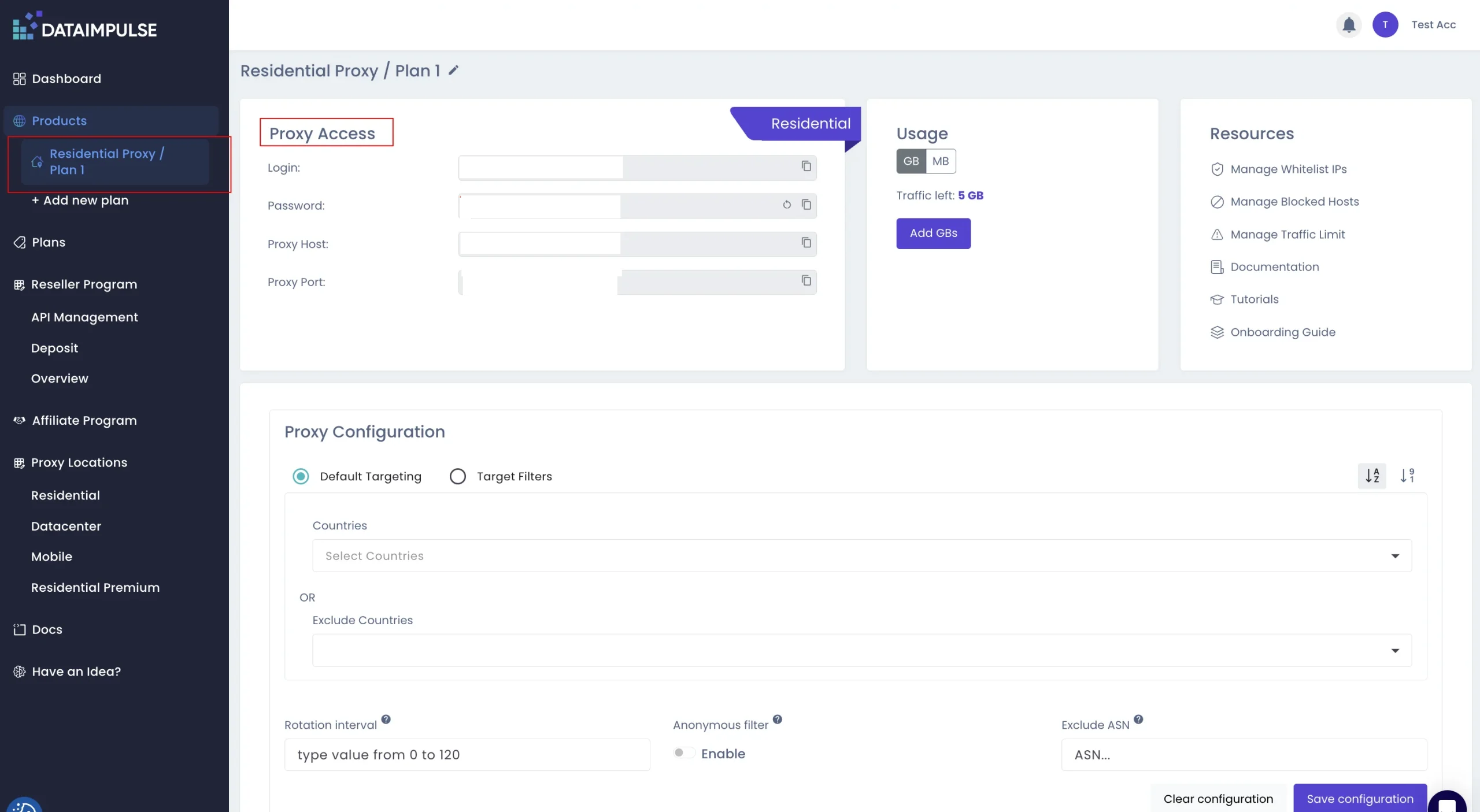 proxy access_new Proxy access new