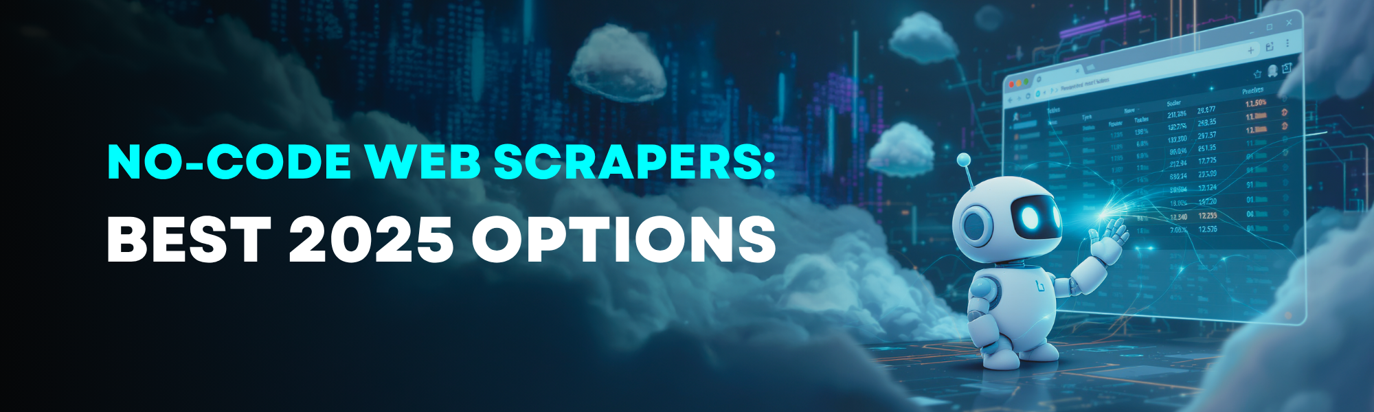 No-code web scrapers: best 2025 options