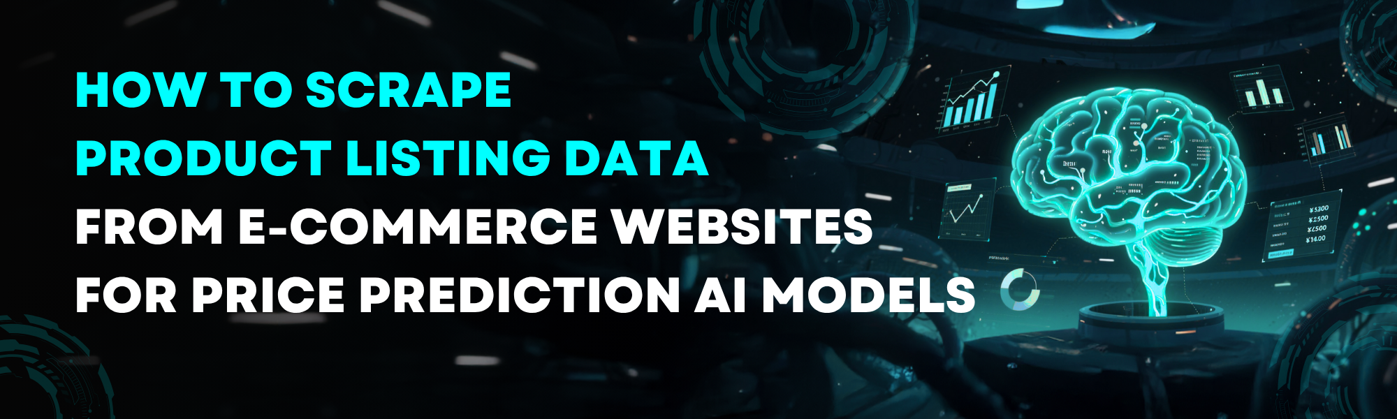 Scraping product listings for price predicrion AI models