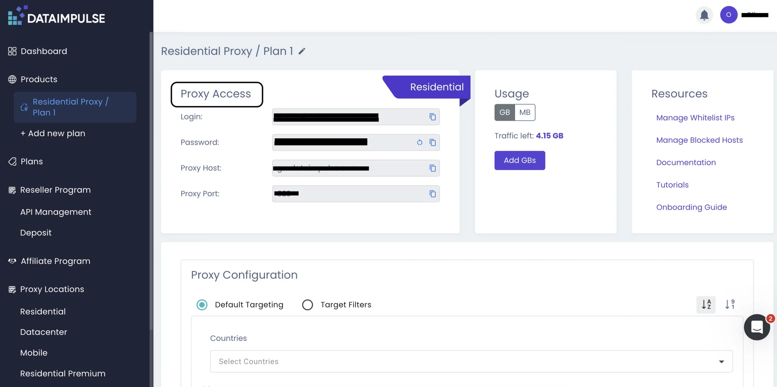 DataImpulse_credentials