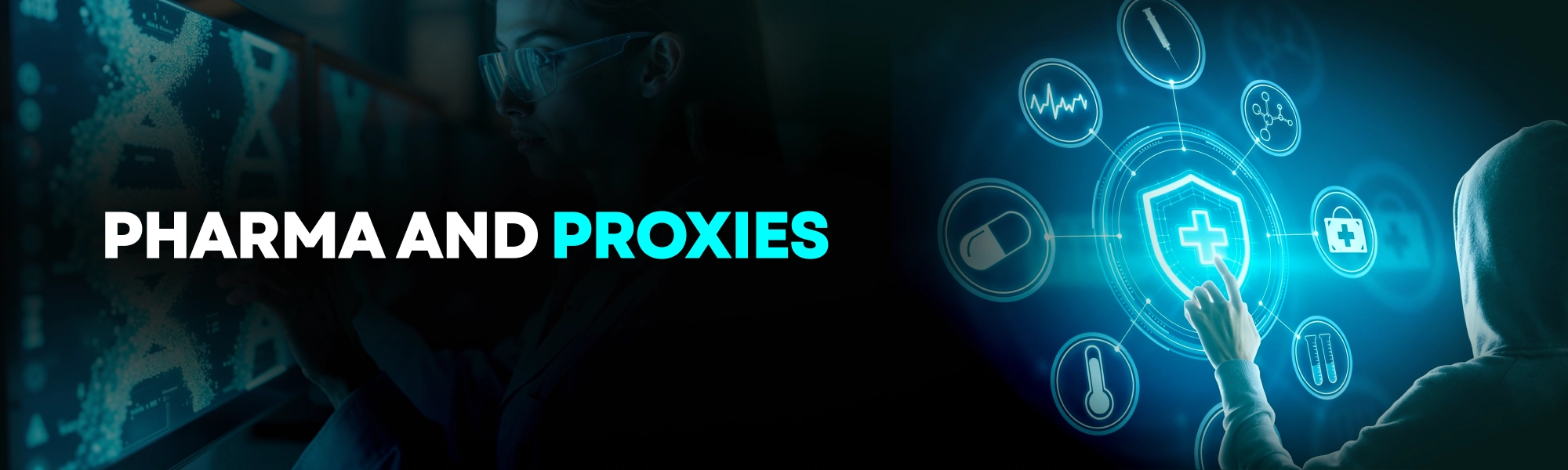 Pharma and proxies illustration