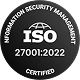 ISO27001 badge