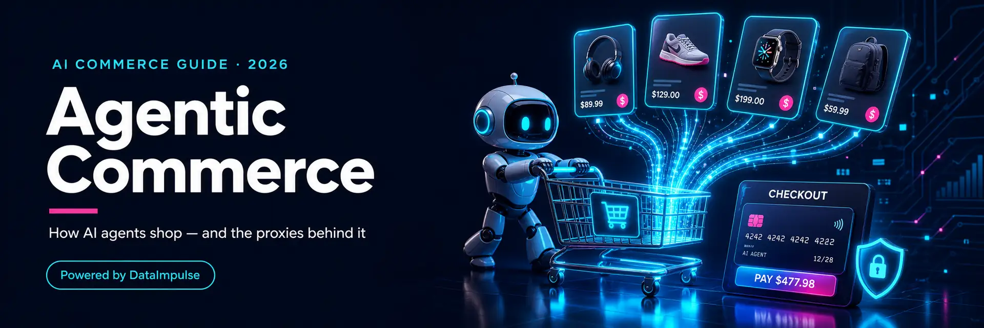 Agentic commerce - how AI agents shop and the proxies behind it - DataImpulse