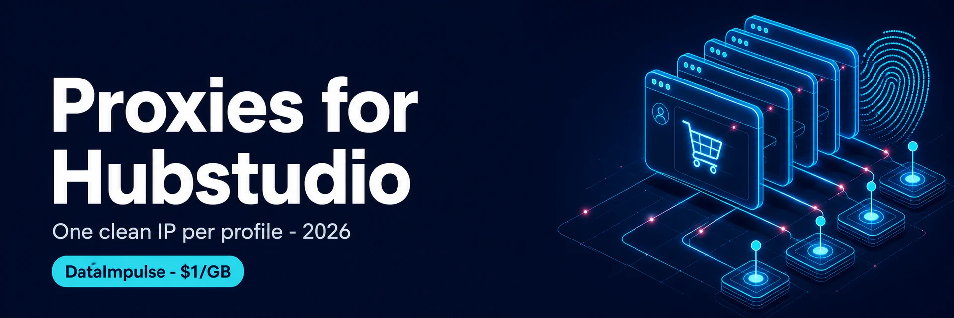 Best proxies for Hubstudio antidetect browser 2026 - setup guide banner