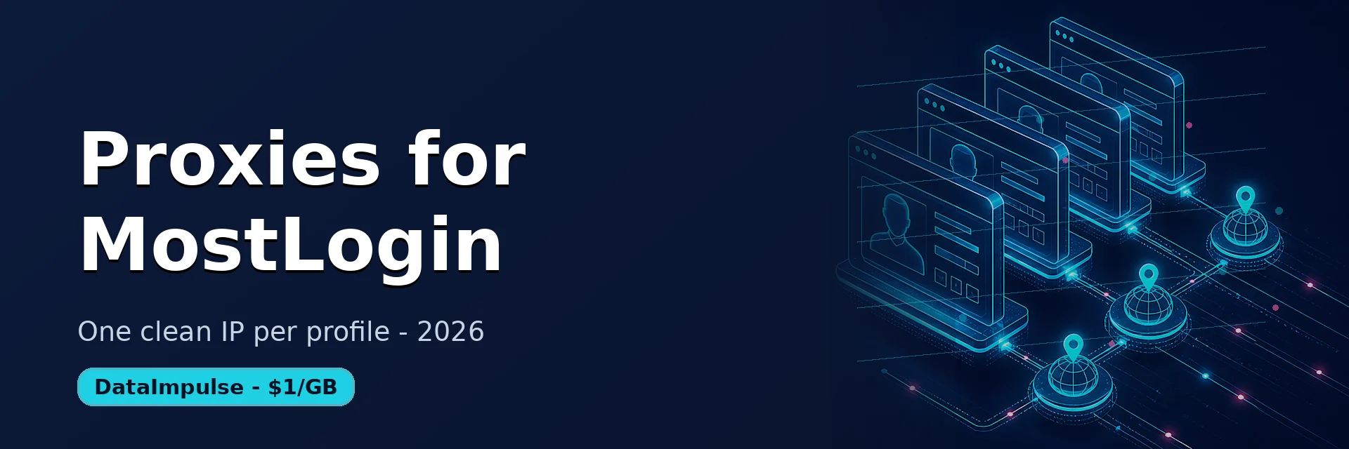 Best proxies for MostLogin antidetect browser 2026 - setup guide banner