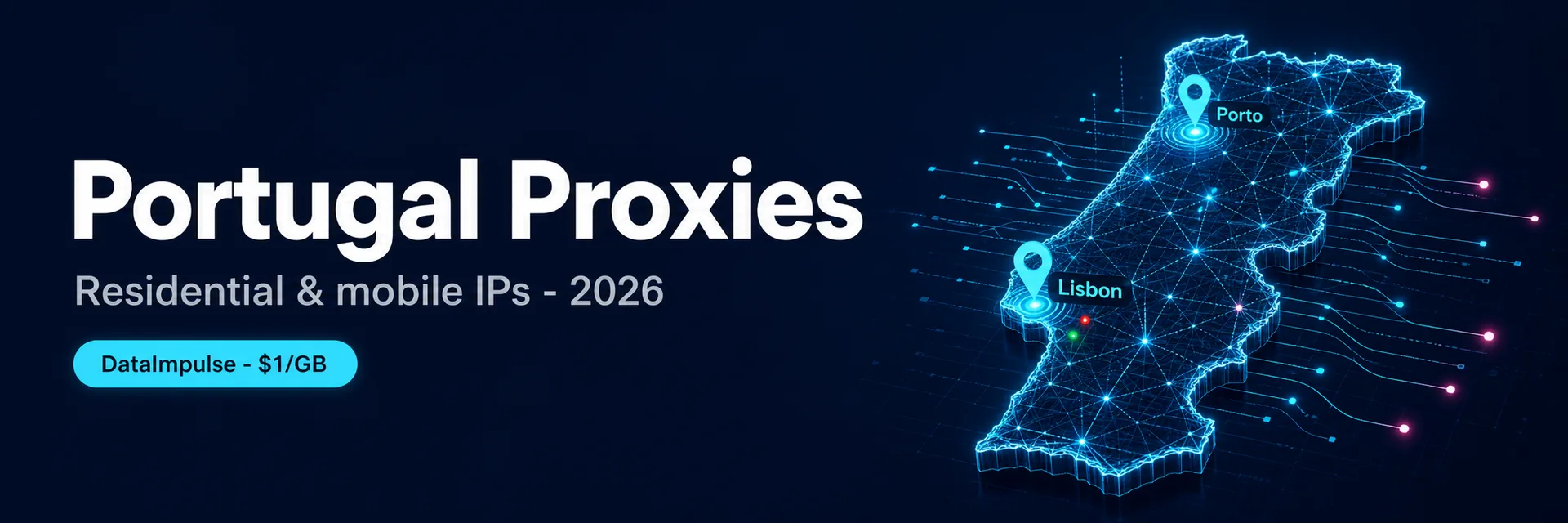 Best proxies for Portugal 2026 - residential and mobile IPs banner