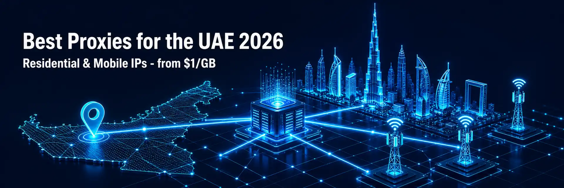 Best proxies for the UAE 2026 - banner