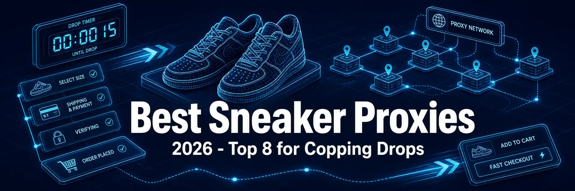 Best sneaker proxies 2026 for copping drops - banner