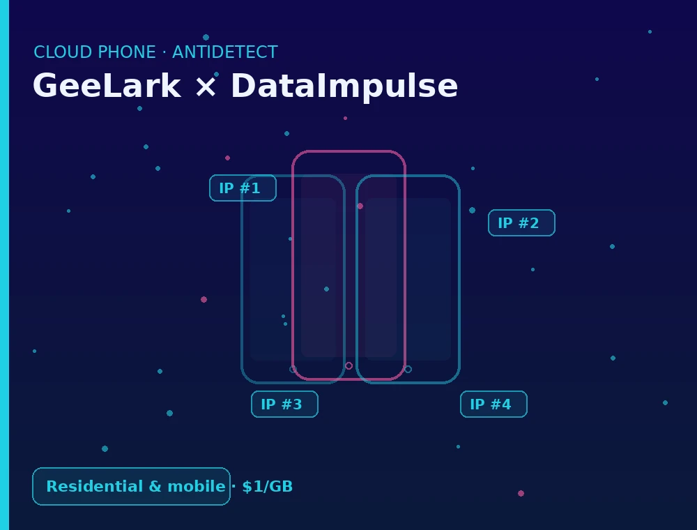 How to Set Up a Proxy in GeeLark | DataImpulse - Residential proxies ...