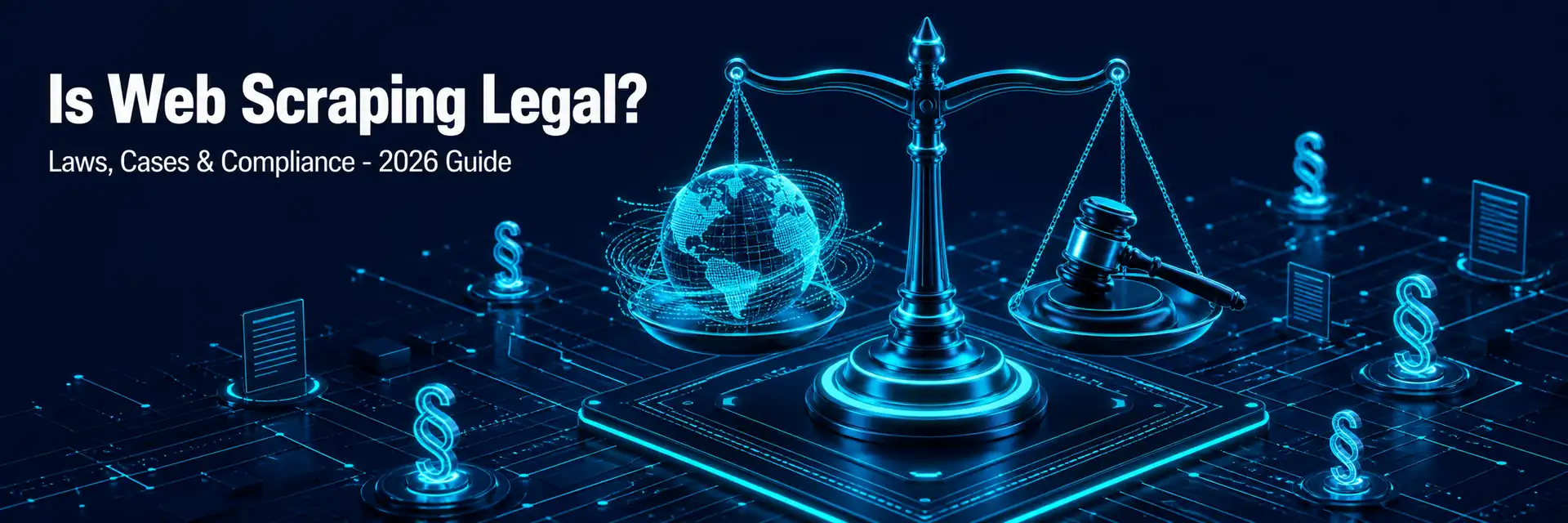 Is Web Scraping Legal 2026 - DataImpulse banner cover