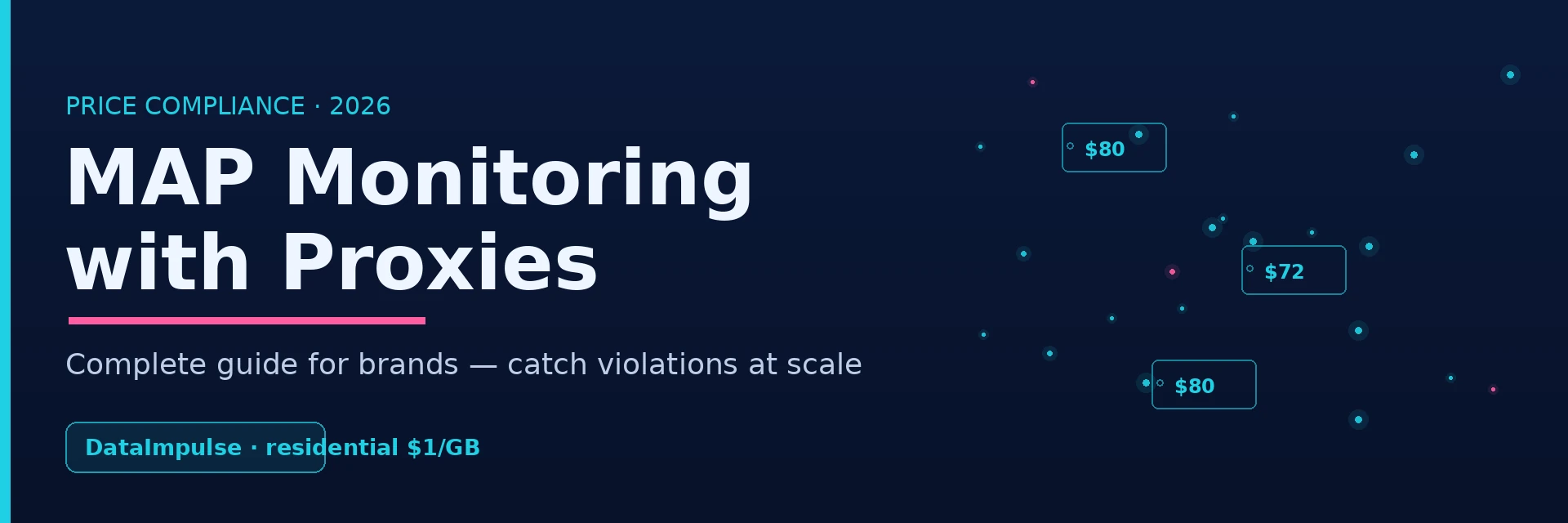MAP monitoring with proxies - complete guide for brands banner cover - DataImpulse