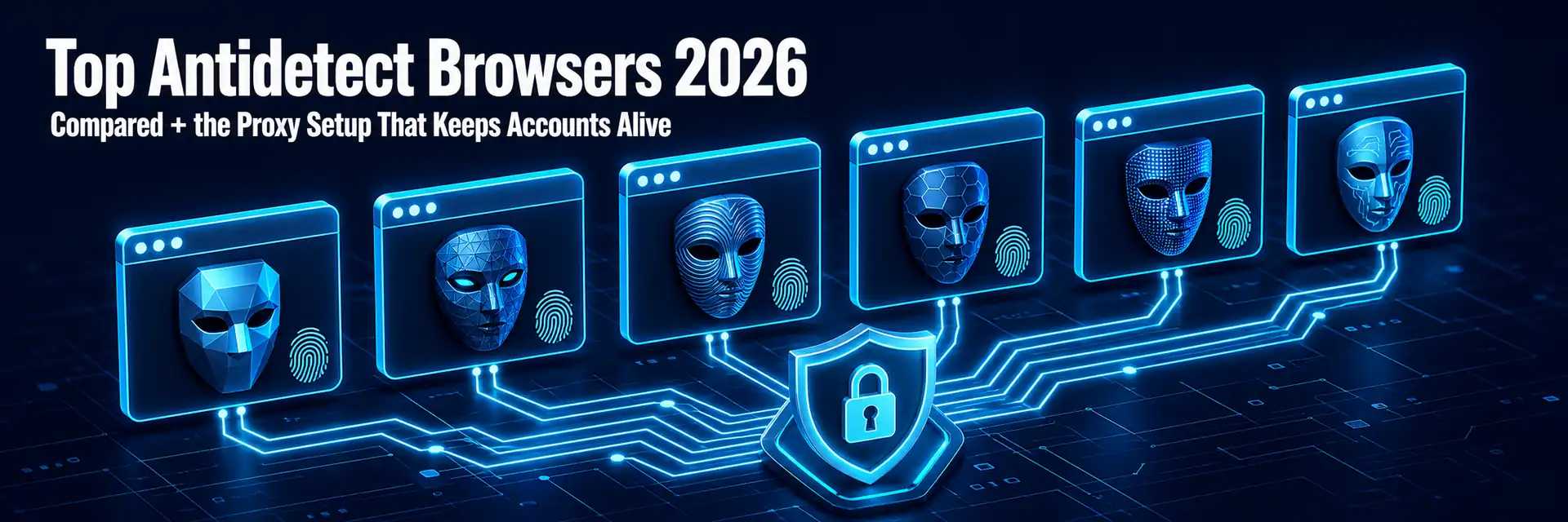 Top antidetect browsers 2026 compared - banner
