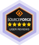 Badge sourceforge home