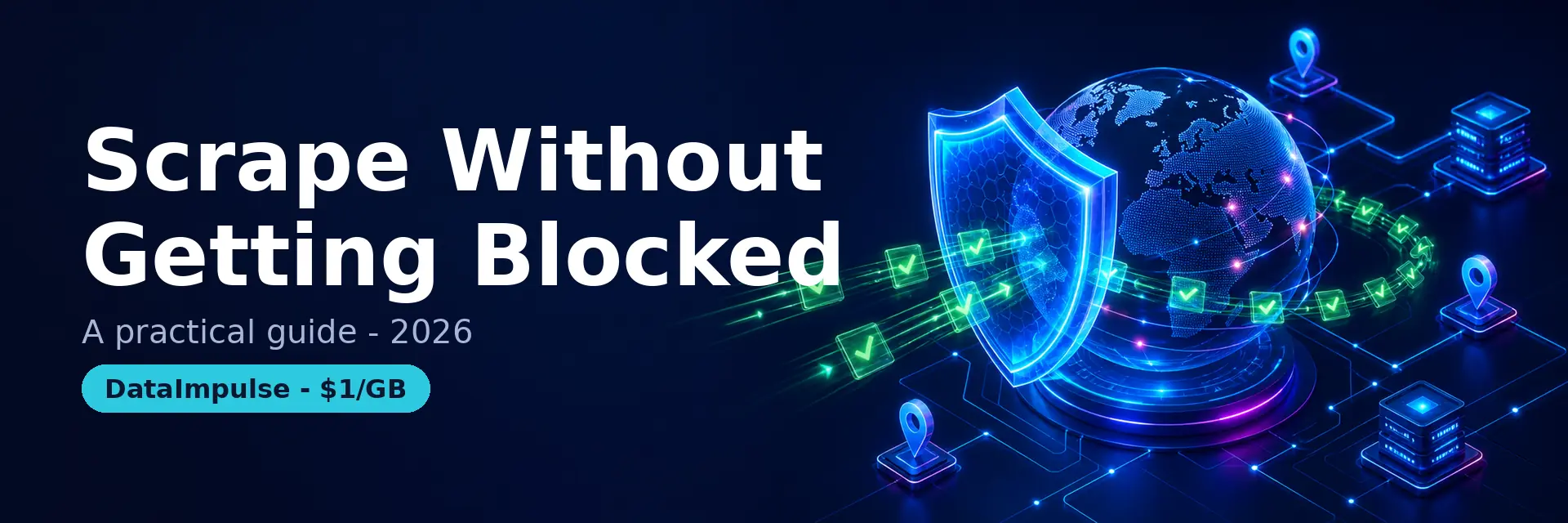 how to scrape a website without getting blocked