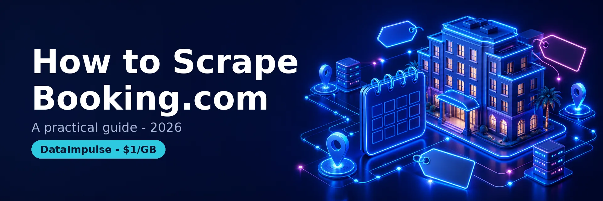 how to scrape booking