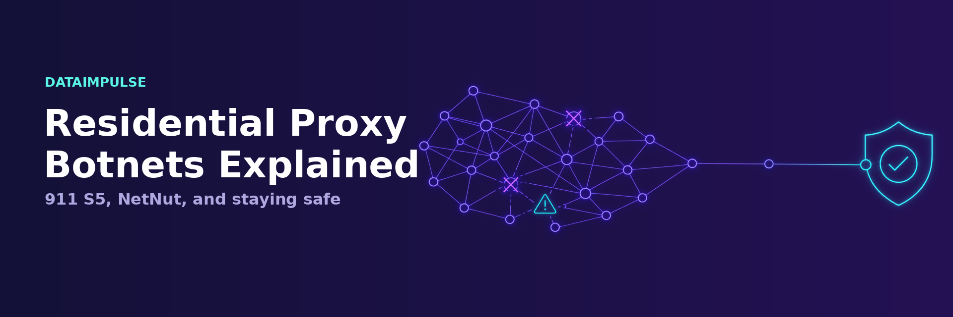 Residential proxy botnets 911 S5 NetNut