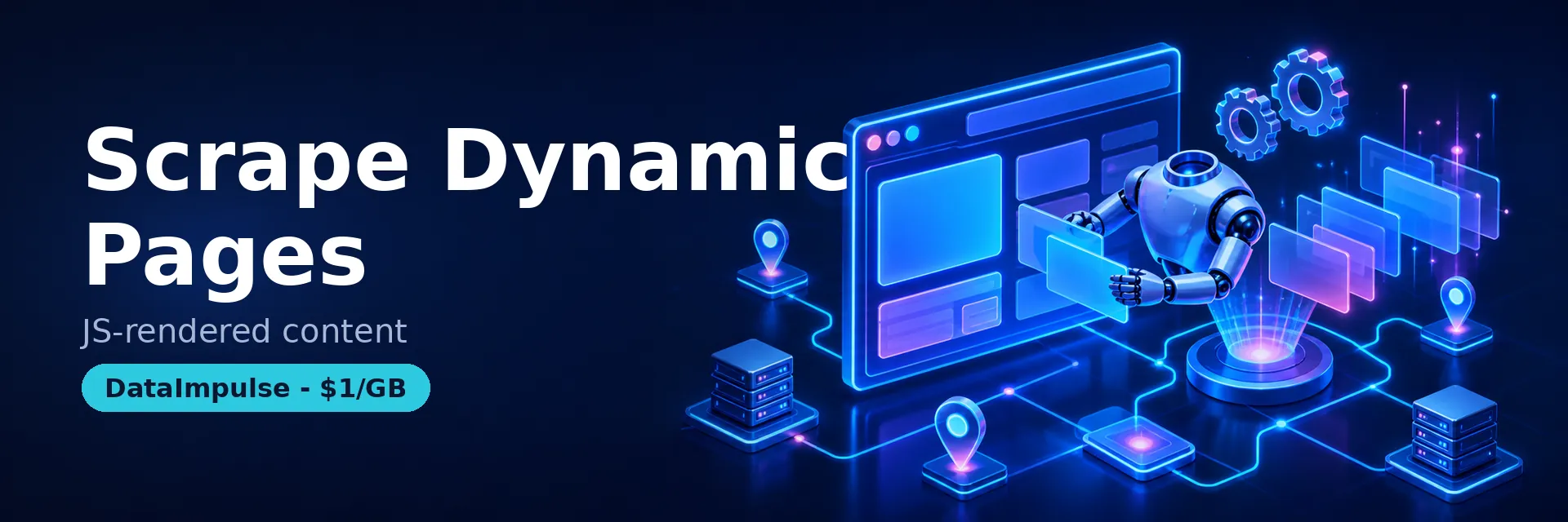 scrape dynamic web pages