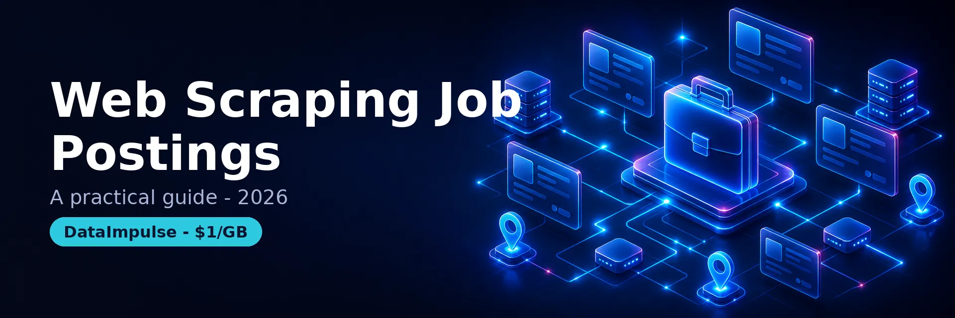 web scraping job postings