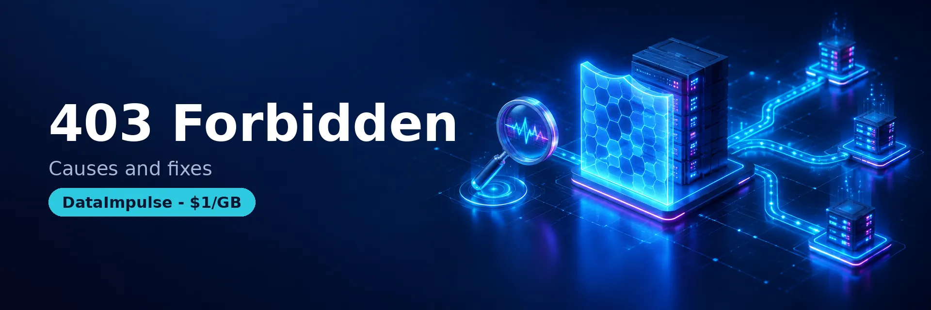 403 Forbidden errors when web scraping - causes and a triage ladder - DataImpulse