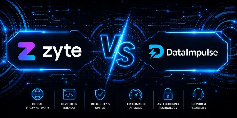 Zyte ve DataImpulse: 2026’da Veri Kazıma İçin Ne Kullanılmalı? | DataImpulse