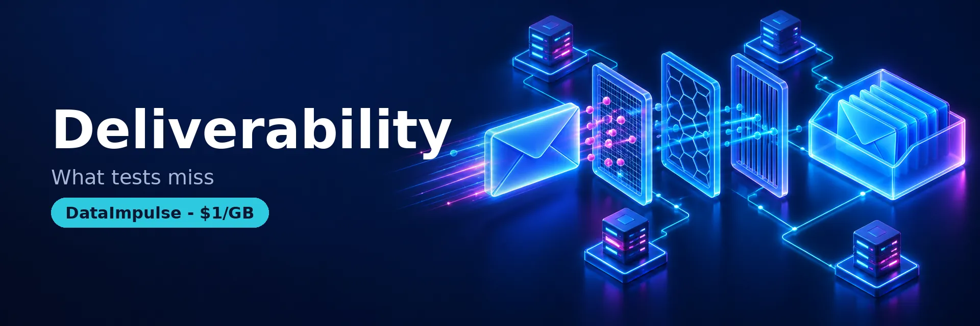 Email deliverability testing and inbox placement factors - DataImpulse
