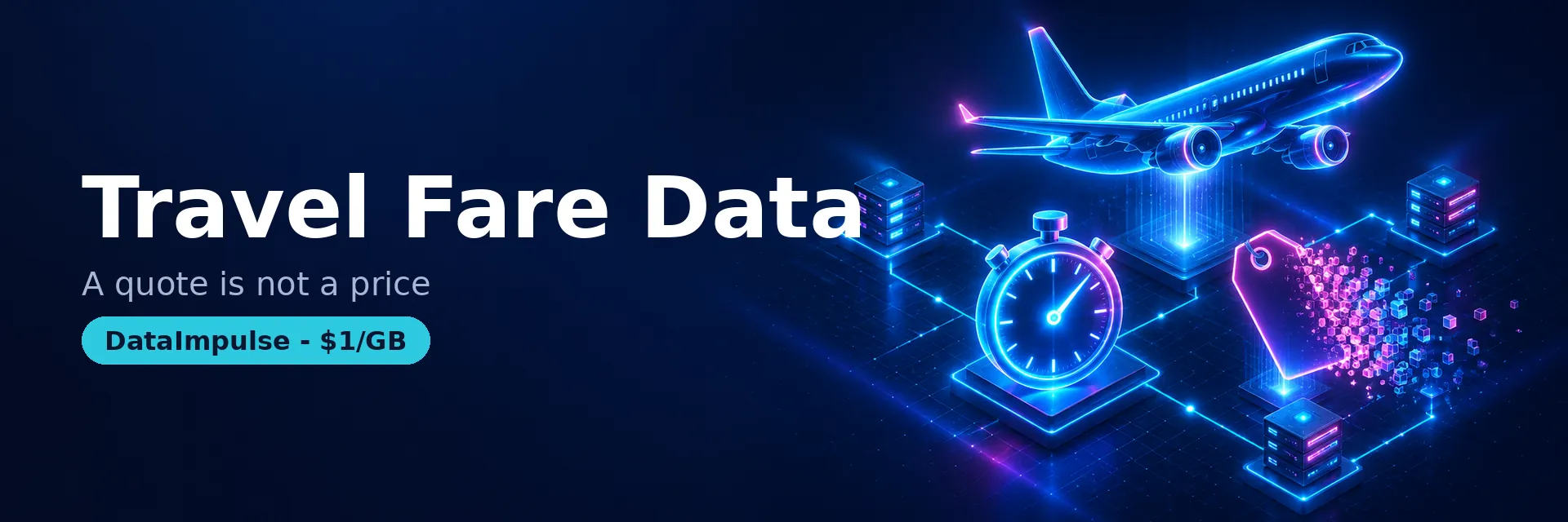 Travel fare data collection challenges - DataImpulse
