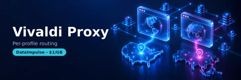 Vivaldi Proxy Setup: Per-Profile Routing Without a System Change