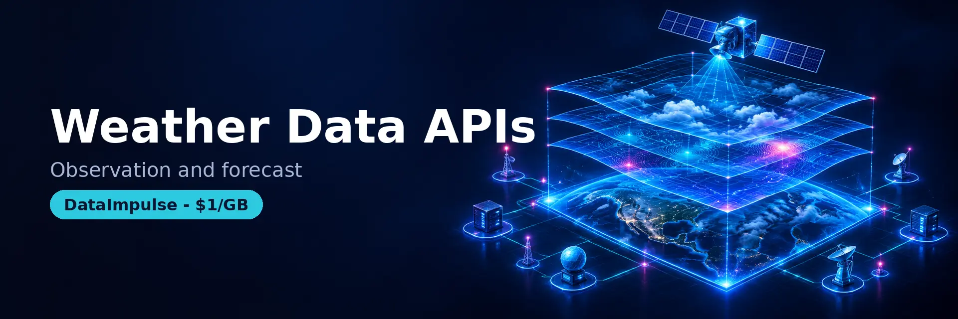 Weather data API sources and licensing - DataImpulse
