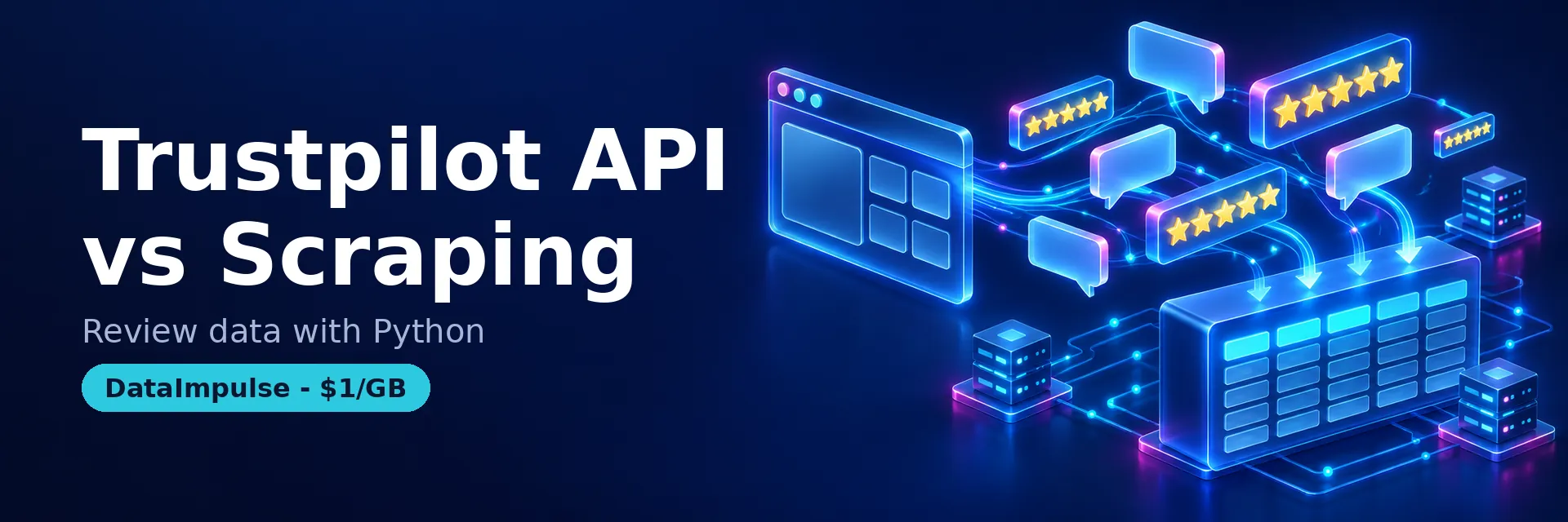 Trustpilot review data access through an authorized API, CSV export and Python public-page collection